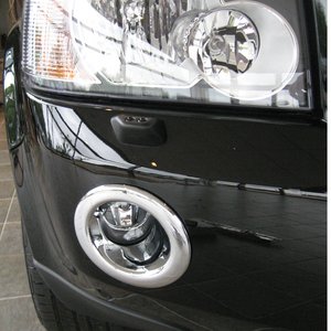 Land Rover Freelander 2 Chromed Plastic Fog Light Bezels Preview
